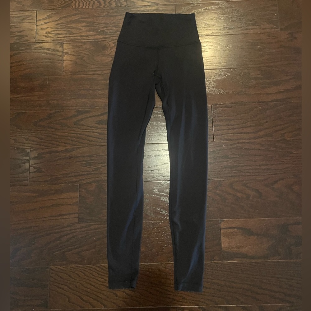 lululemon black leggings size 2